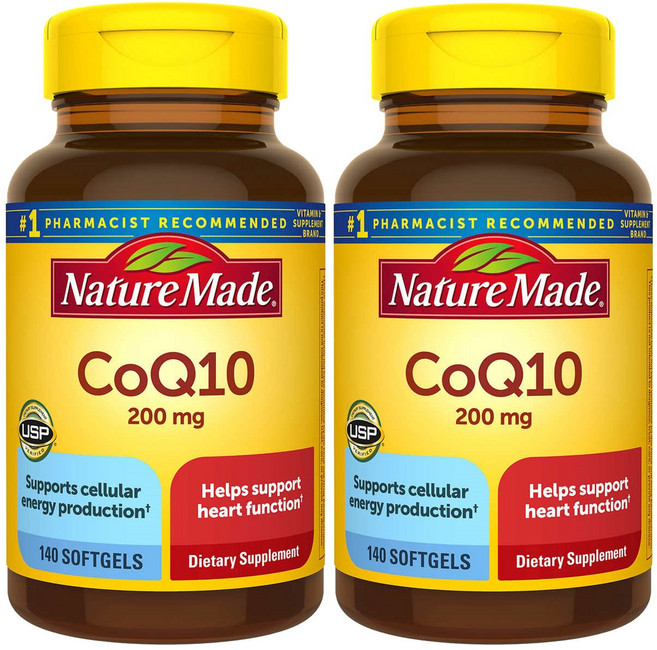 네이처메이드 코큐텐 코엔자임Q10 200mg 140정 x2통, 2개
