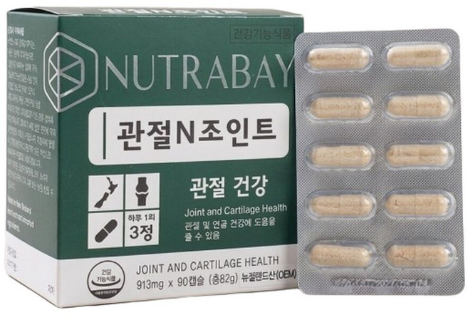 뉴트라베이 관절n조인트 글루코사민, 1개, 90정
