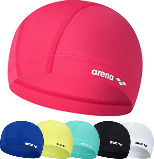 백화점 정품 아레나 심플로고 스판 수모 남여공용, 1개, 코랄