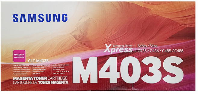 삼성전자 CLT-K403S CLT-C403S CLT-M403S CLT-Y403S SL-C435 C436 C485 C486 W FW 정품토너, 1개, CLT-M403S 빨강 완제품