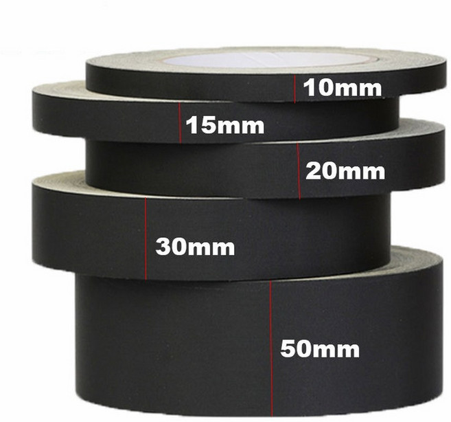 30M 검은 아세테이트 단면 와이어 전기 테이프 LCD 전화 접착 수리를위한 저항 고온 BNDING, 8mm