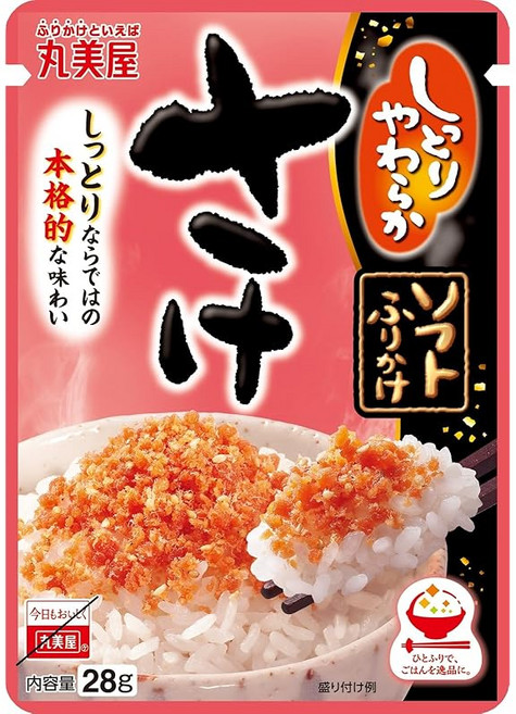 Marumiya Food Industry 일본직구 마루미야 소프트 후리카케 연어 28g x 10봉지, 10개