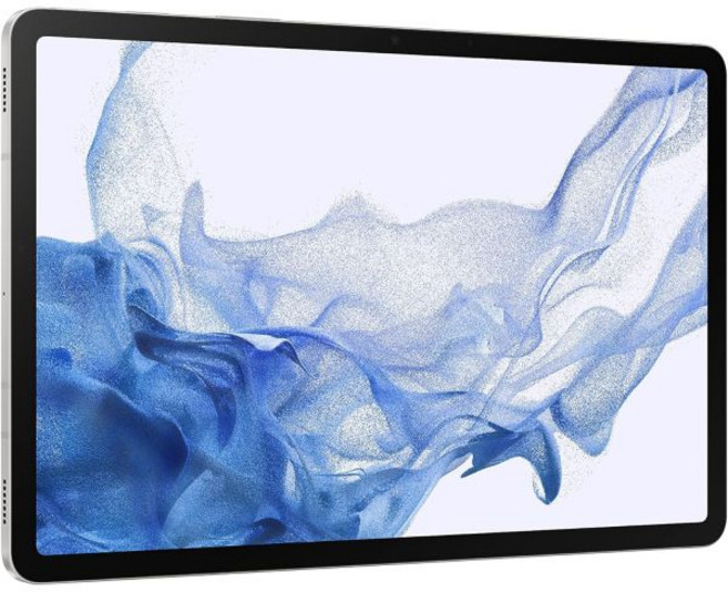 삼성 갤럭시 탭 S8 안드로이드 태블릿 11인치 LCD 화면 128GB 저장 용량 퀄컴 스냅드래곤 S 펜 포함 하루 종일 배터리 초광각 카메라 DeX 생산성 실버 중고 재생품, Silver