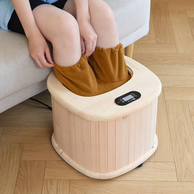 다온사우나 나만의 편백숲 좌훈 족욕기 KL-101 건식 원적외선 방식