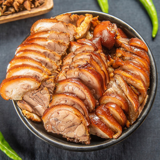 오향담은 순살족발 300g x6팩 총1.8kg 앞다리살100% 족발 야식간식 슬라이스족발, 6개