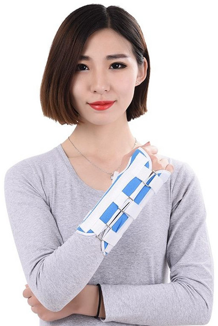 가짜깁스 반기브스 추석 며느리 연극 회사 연출 꾀병 기브스 명절 가짜, L, 1개, 오른손