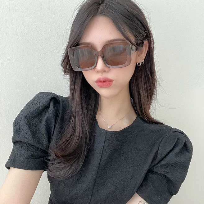 VANANA2 유니크 빅사이즈 사각 레트로 유니크 선글라스