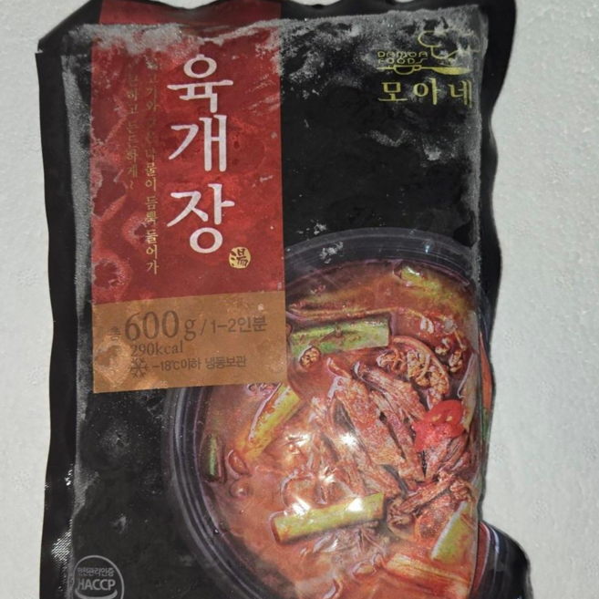 다모아 모아네 육개장 600g, 1개