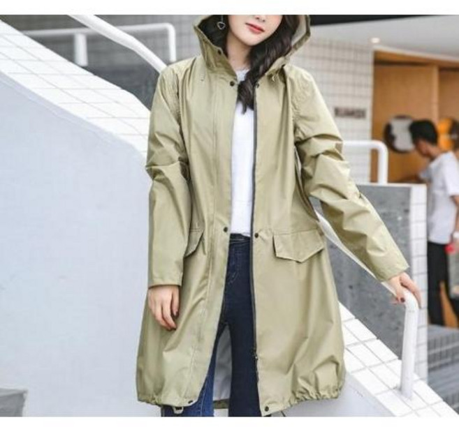 2500배송 트렌치 골프 레인코트 패션 캐주얼 바람막이 윈드 우비 등산 낚시 캠핑 골프 비옷 우의 13