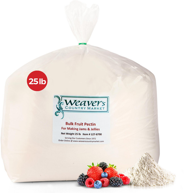 위버스 컨트리 마켓 잼 및 젤리용 벌크 과일 펙틴 파우더 - Weaver's Country Market Bulk Fruit Pectin Powder for Jam and Jelli, 400온스(1팩), 1개