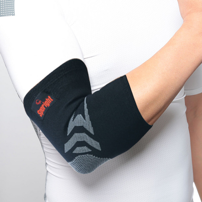 항균 의료용 팔꿈치 보호대 엘보 골프 테니스 헬스 팔 아대 밴드 통증 깁스 약국 국내제작, 항균-팔꿈치(블랙), 1개