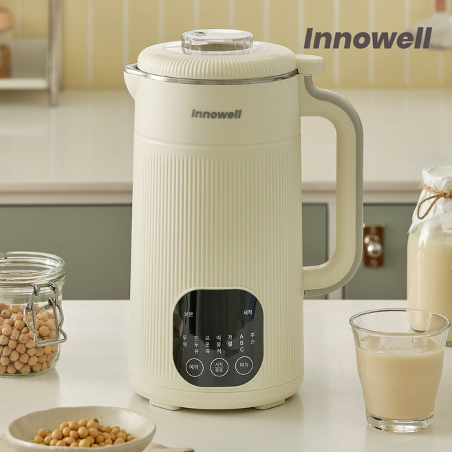 이노웰 프리미엄 스텐 대용량 두유제조기 1.5L, IE-1500L