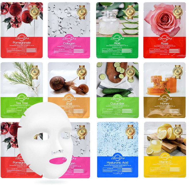 그레이스데이 골라쓰는 마스크팩, 2개, 100개입