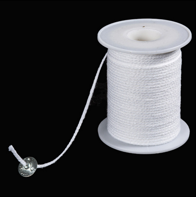 화이트 면 심지 캔들심지 양초 재료 부자재 60m, 1개