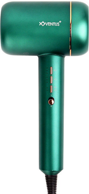 좋은생활지웰 벤투스 헤어 수이온 헤어드라이기 1800W, 벤투스헤어, GREEN