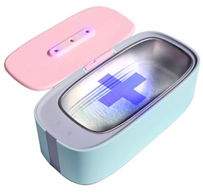 다이아미 네일비트도구세척 울트라듀얼플레이멀티초음파세척&uv살균기, 1개