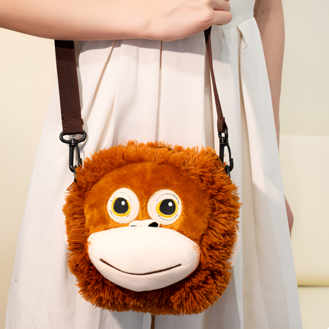 봄별 오랑우탄 오랑이 봉제인형 가방