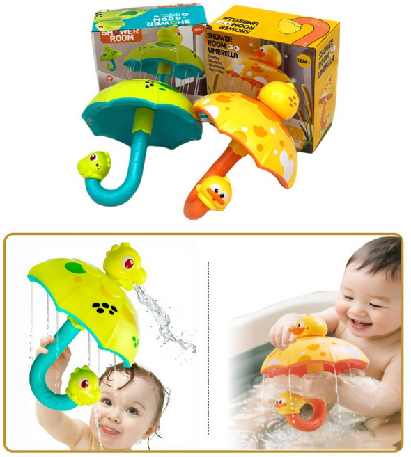 아리앤피노 아기 목욕 물놀이 장난감, 1세트, 오리+용용이