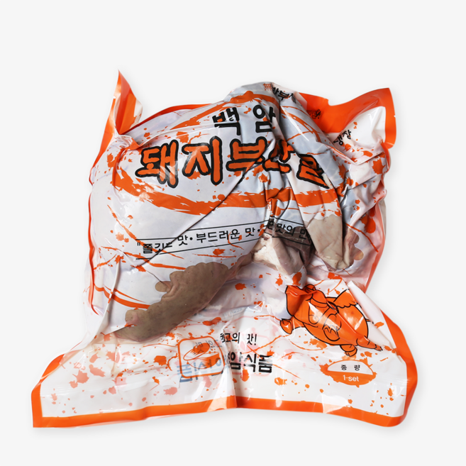 백암식품 순대내장 1벌 돼지부산물 돼지부속물 오소리감투 간 내장 염통, 2.75kg, 1개