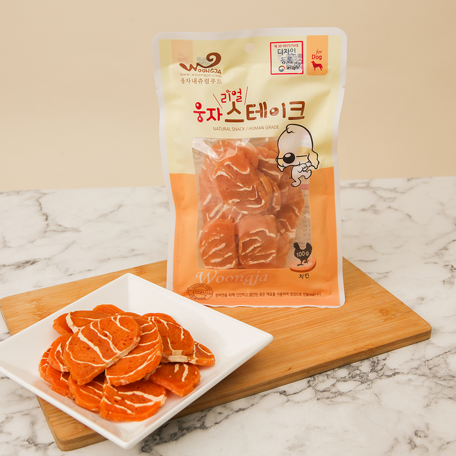 [웅자] 리얼스테이크 치킨, 100g, 1개