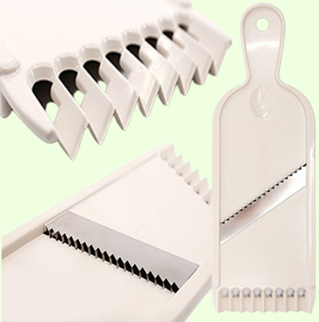 비엔리 국내생산 안전 손잡이 다용도 채칼, 1개, 연한상아