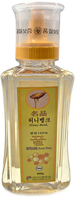 국산벌꿀 천연벌꿀 벌꿀 자연산 꿀선물 프리미엄 국내산 100% 아카시아꿀, 1개, 500g