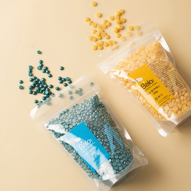 balo 바로 클리어 블루 왁스 200g, 클리어왁스, 1개