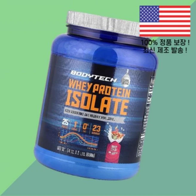 바디테크 분리 유청 단백질 웨이 아이솔레이트 프로틴 과일 후루츠 시리얼 1.5 파운드 680g BodyTech Whey Protein Isolate Fruity Cereal 1, 바디테크 분리 유청 단백질 웨이 아이솔레이트 프로틴 과 - 쿠팡