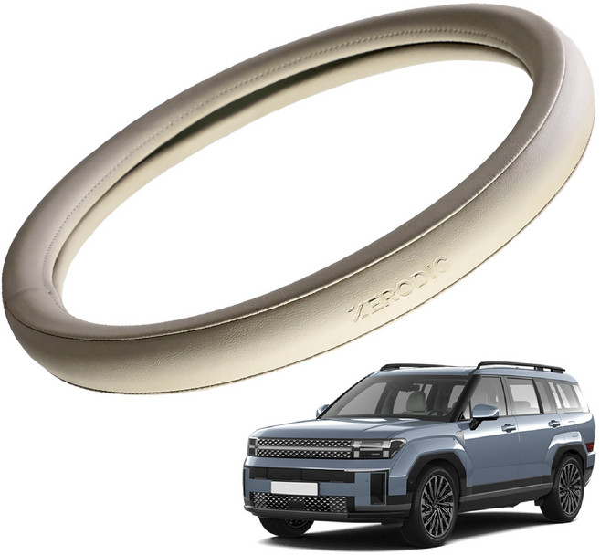 제로딕 순정형 논슬립 엣지 핸들커버 싼타페MX5 적용 가능, 바닐라베이지