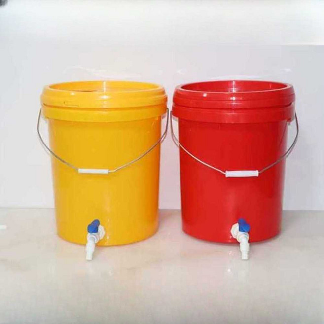 밸브 양동이 말통 물통 기름통 가정용 수도꼭지 18L 화이트, 1개, 20L 블루