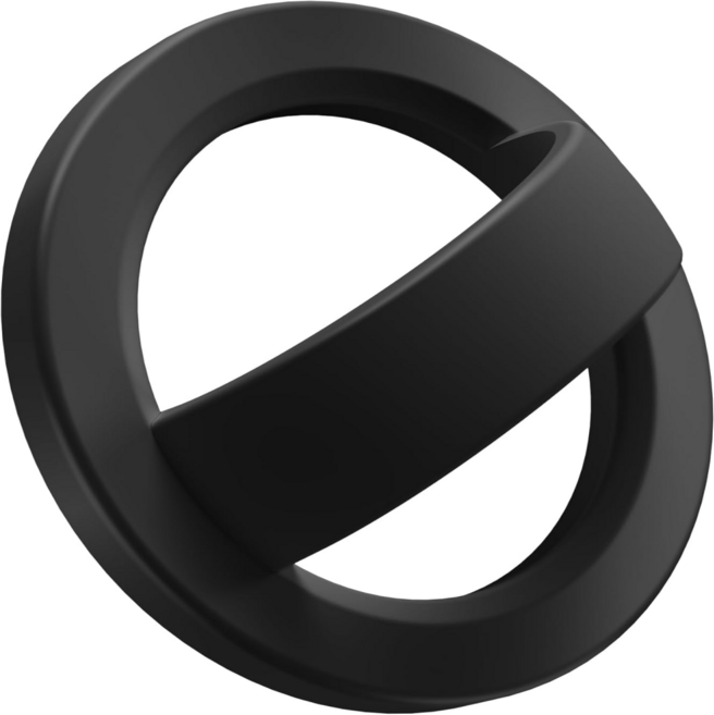 모보시 맥세이프 핑거그립 링 홀더 스마트링 마그네틱 거치대, 1개, 블랙