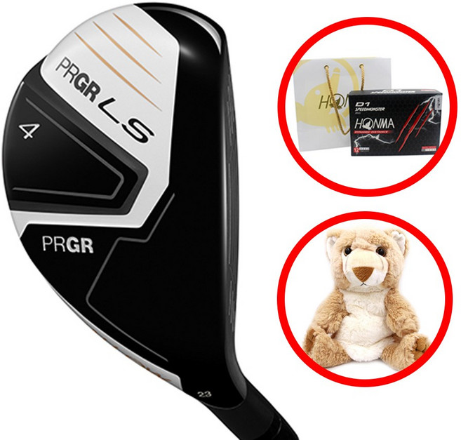 2025 PRGR 프로기아 정품 LS 골프 유틸리티 사은품 증정, 23도, S