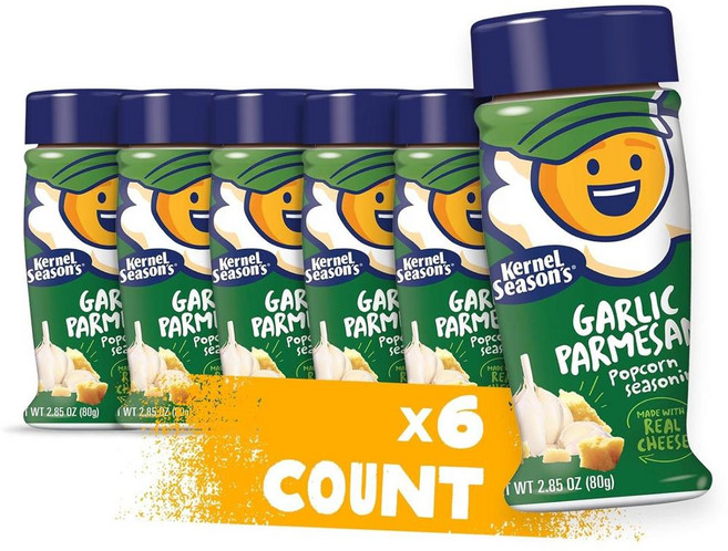 팝콘 시즈닝 파마산 갈릭, 81g, 18개