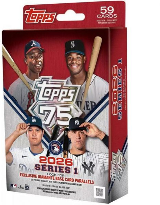 2026 탑스 MLB 시리즈 1 야구 트레이딩 카드 행거 박스