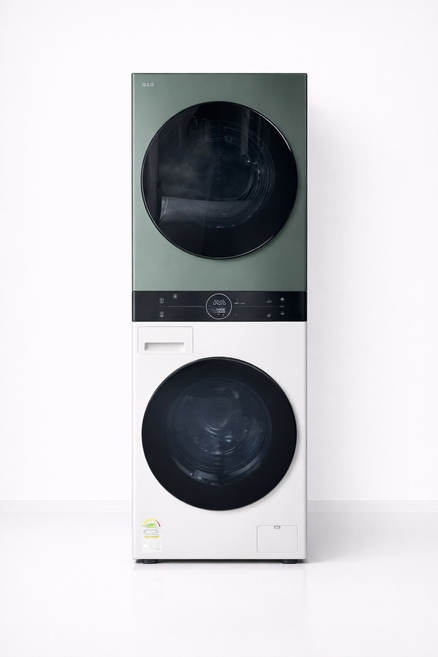 LG전자 세탁건조기 13kg+10kg 베이지그린 트롬 오브제컬렉션 워시타워 컴팩트 W10EGN, 네이처베이지(세탁)/네이처그린(건조), F13EJNR +RH10GJNR(W1310EGN)