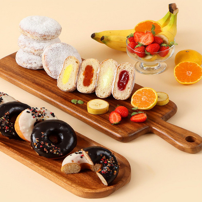 수제 영웅도넛 6종세트 30개(1980g) 당일생산 장인의 도너츠, 1.98kg, 1세트