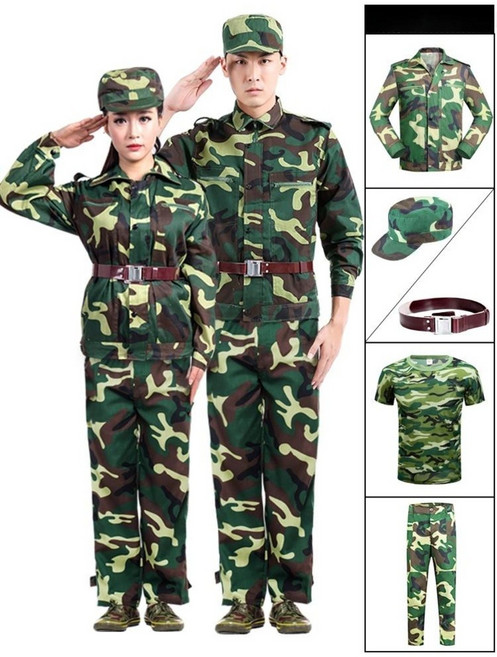 예비군복 군사 훈련복 남성 위장복 반티 단체복