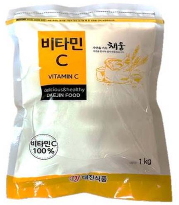 대진 비타민C 1kg 아스코르브산 비타민씨분말 비타민c가루, 1개