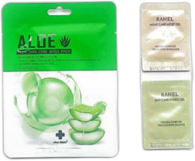 알로에팩 + 마임 샘플 라헬 데이케어 수분젤+ 나이트케어 보습젤 총 5만원이상, 1개, 1개입