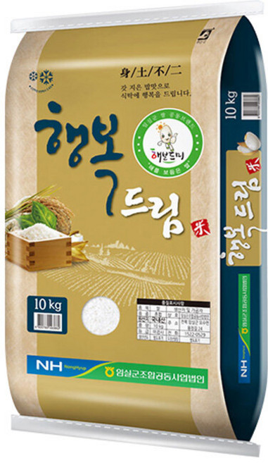 [푸드조아] 25년 임실농협 행복드림 10kg 새청무 (특등급), 1개, 보통등급