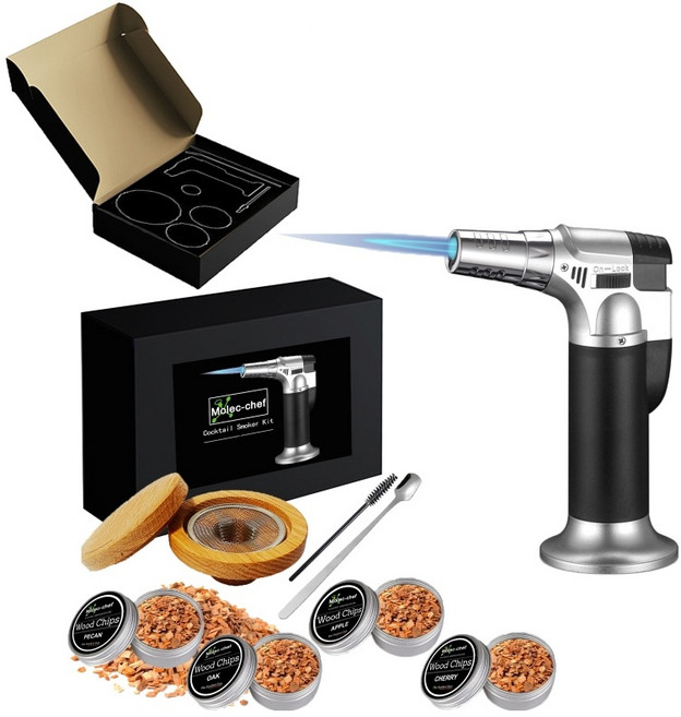 위스키 훈연 스모커 칵테일 키트, F, 1세트