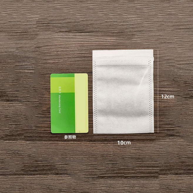 食品級無紡布袋 煲湯隔渣袋 鹵料包 調料袋 茶包袋, 1個, 10*12 cm-可用於花茶-香囊等等, 1包共100個 優惠中66單