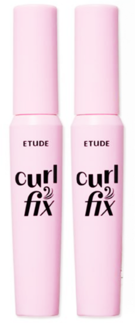 [에뛰드] 에뛰드 컬 픽스 마스카라 8g, 그레이 브라운, 2개