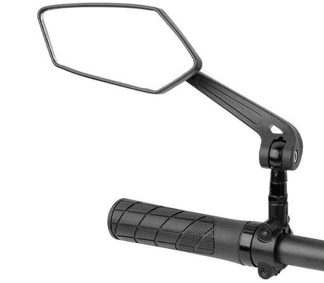 락모터스 자전거 클램프 핸들바백미러 사이드미러 후사경 라이딩용품, 1세트