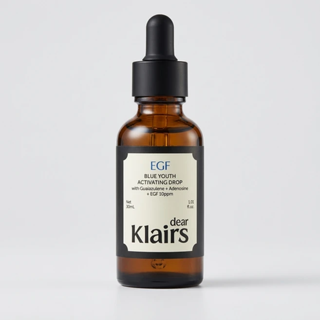 [정품] 클레어스 EGF 미드나잇 블루드롭 진정앰플 민감성 피부 탄력 모공 50ml, 피부관리 클레어스 EGF 앰플 미드나잇 블루드롭 진정앰, 1개 - 쿠팡