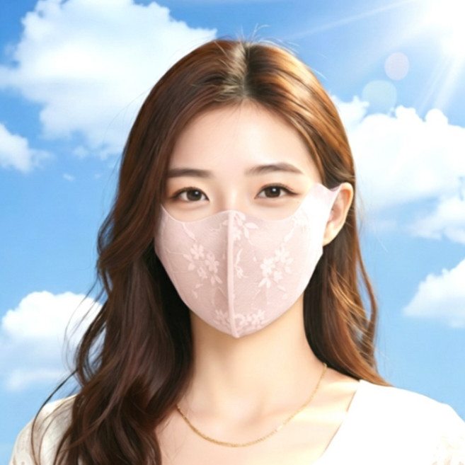 마미앤 망사 자외선차단 마스크 2P 여성전용