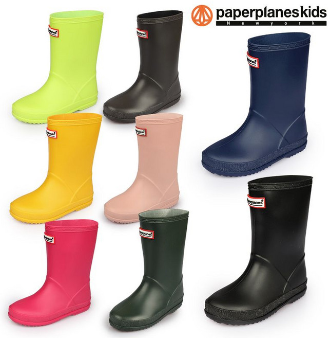 페이퍼플레인키즈 어린이 레.인 신발 부.츠 PM06130002