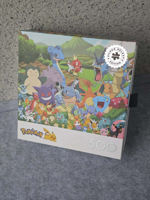 Pokémon 500片 拼圖 全家福 尺寸38x54cm, 如圖所示, 1個, 1個