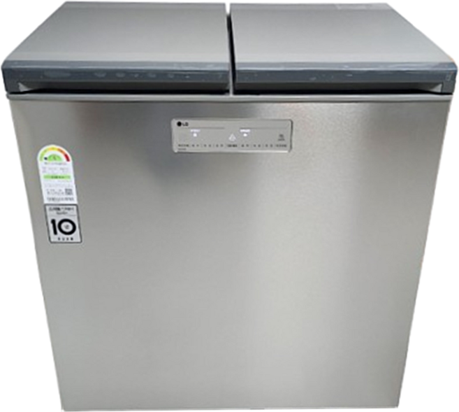 LG전자 기사설치 김치톡톡 217L 뚜껑형 2도어 김치냉장고 1등급 메탈 샤이니 퓨어 25년형 페가전수거