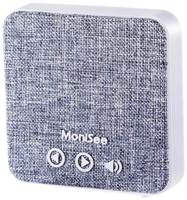 MoniSee 莫尼希 簡約時尚自發電無線門鈴套組 灰色, 1組